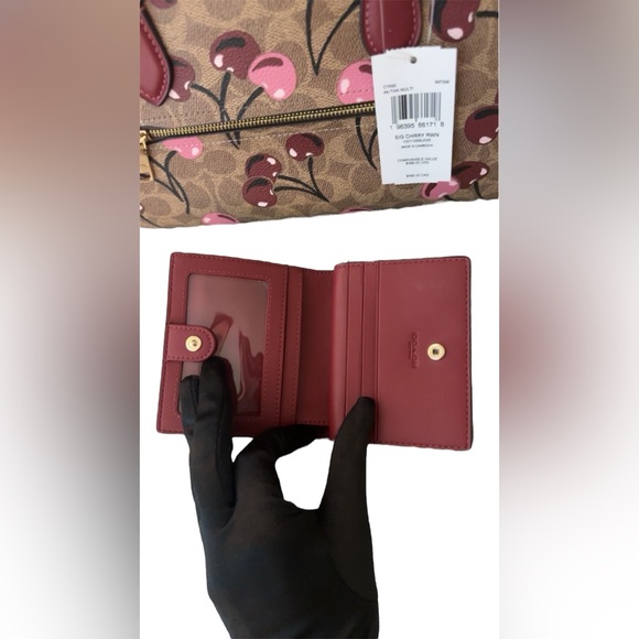 NWT Coach Cherry Limited Edition Bag & Wallet BUNDLE! - Picture 8 of 11